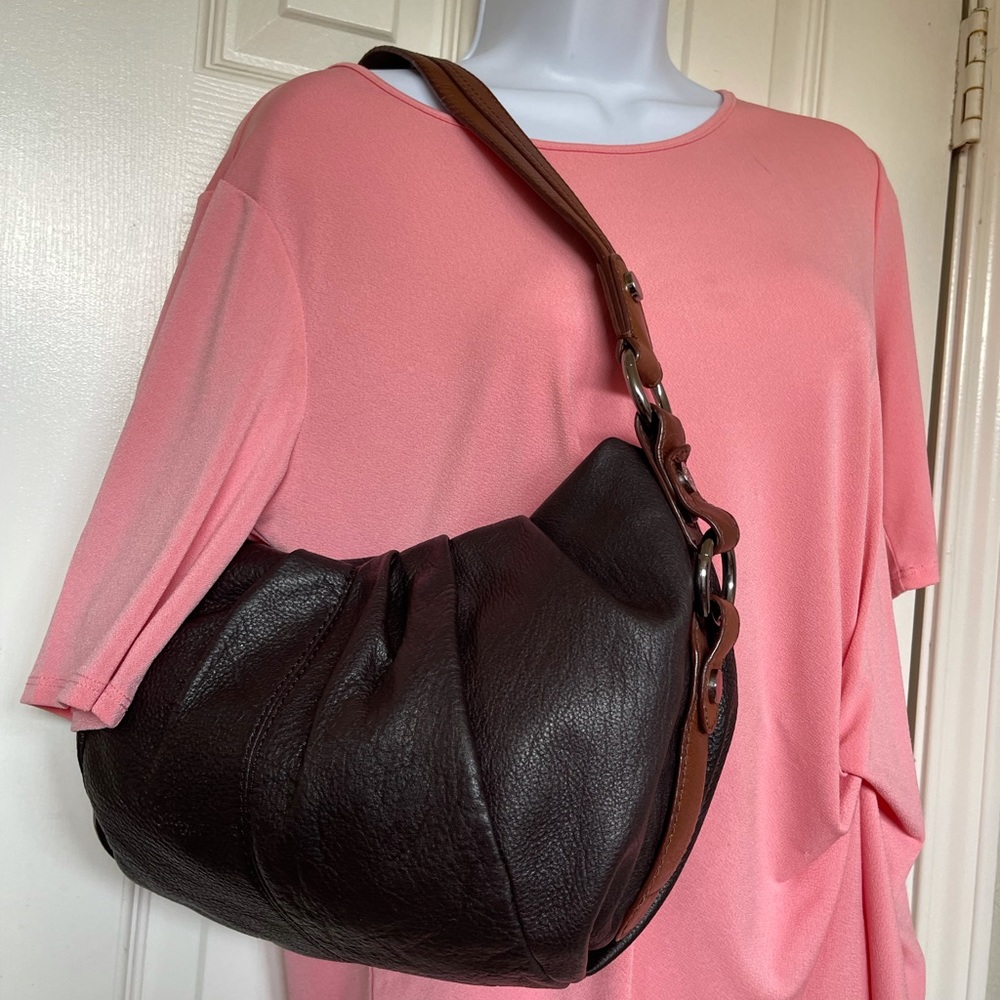 Simply Vera, Dark Brown Shoulder  Satchel